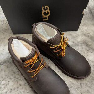 NIB ~~UGG NEUMEL MEN'S Utility CHUKKA BOOTS MSRP$180 Comfy & Cozy